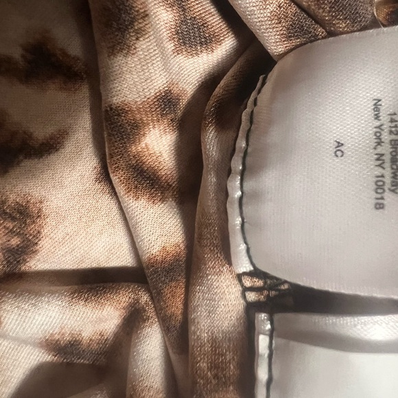 Anne Klein Leopard-Print Blouse — Brown & Black - Picture 8 of 9
